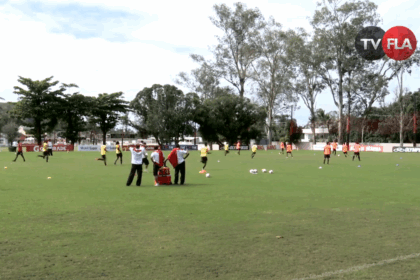 bola do Flamengo em 07/05/2012