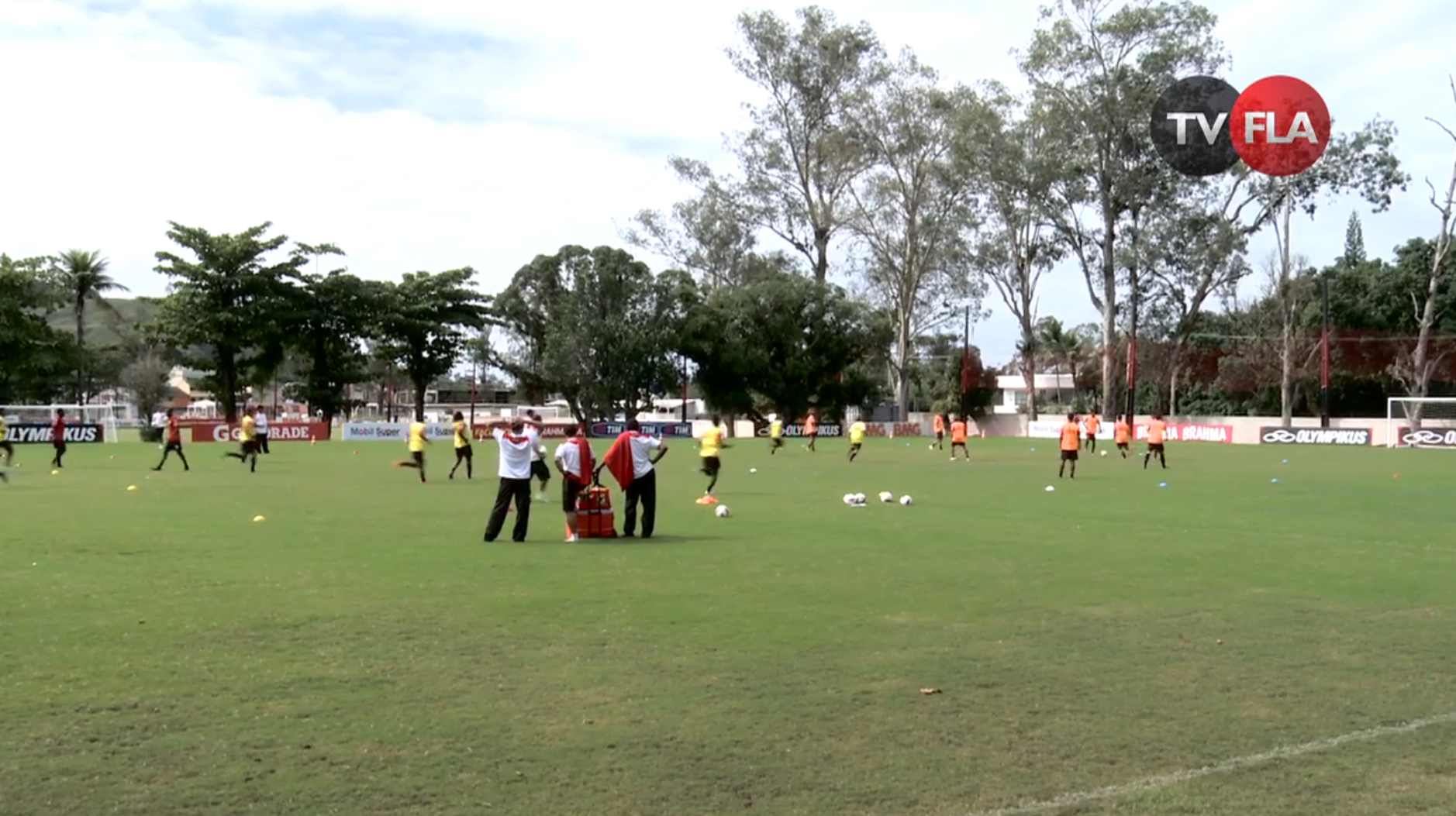 bola do Flamengo em 07/05/2012